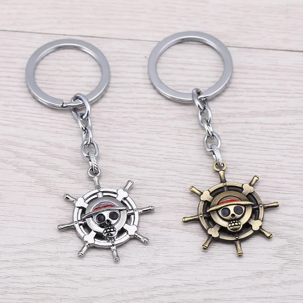 Аниме One Piece The straw hat компас пиратов брелок Луффи кулон фигурка брелка для ключей