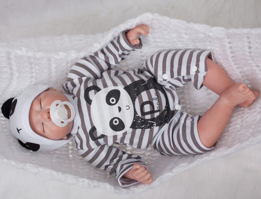 Кукла реборн силиконовая для новорожденных 20 дюймов | Игрушки и хобби