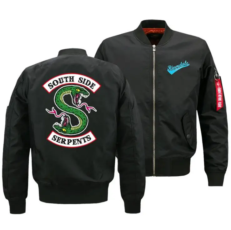 Осенне-зимнее пальто для мужчин's riverdale river valley town jacket air force one flight custom suit | Мужская