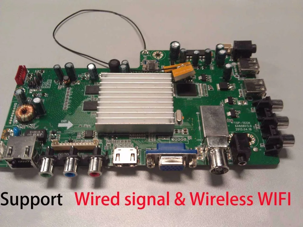 Android TV Driver Board MSD628V6.0 Small Size LED Support Wifi DVB-T2 ISDB