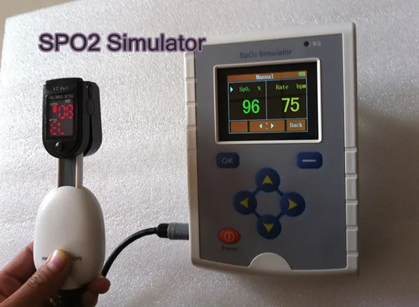 CONTEC MS100 SPO2 имитатор частоты пульса симулятор насыщения кислородом MS100