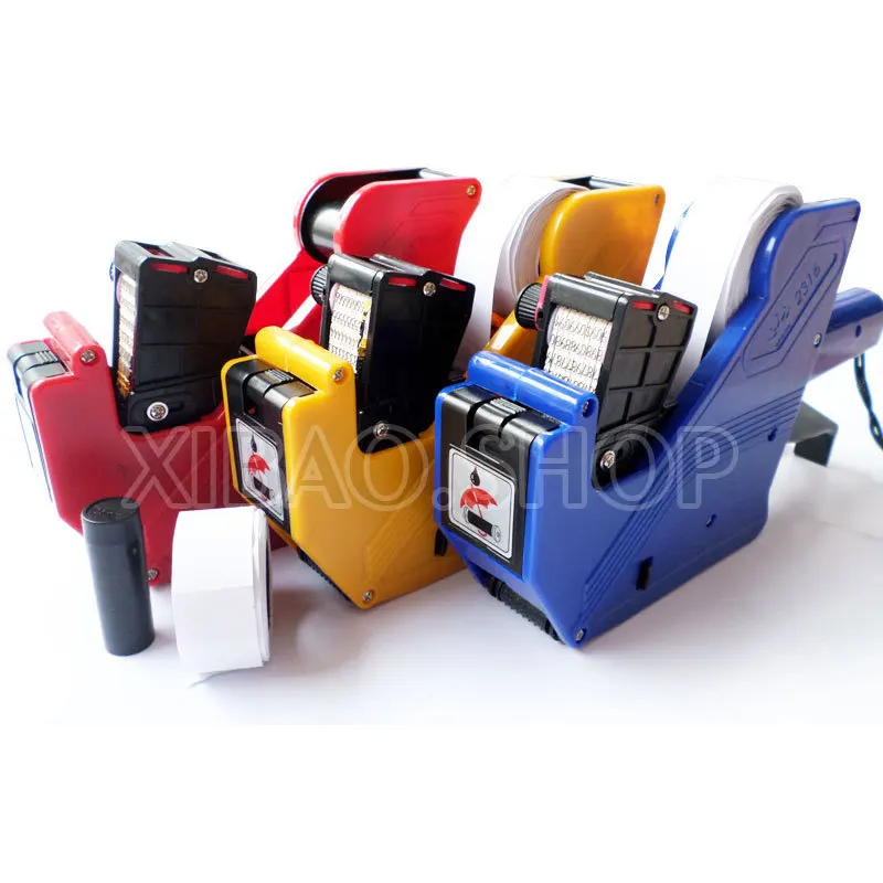 Бесплатная доставка двухрядная цена на пистолет с этикеткой для супермаркета