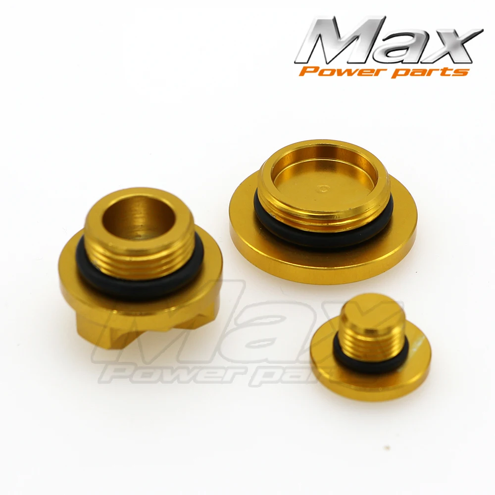 Мотоцикл золото масляный фильтр Plug and двигателя зажигания Наборы для RM80/85 01 17
