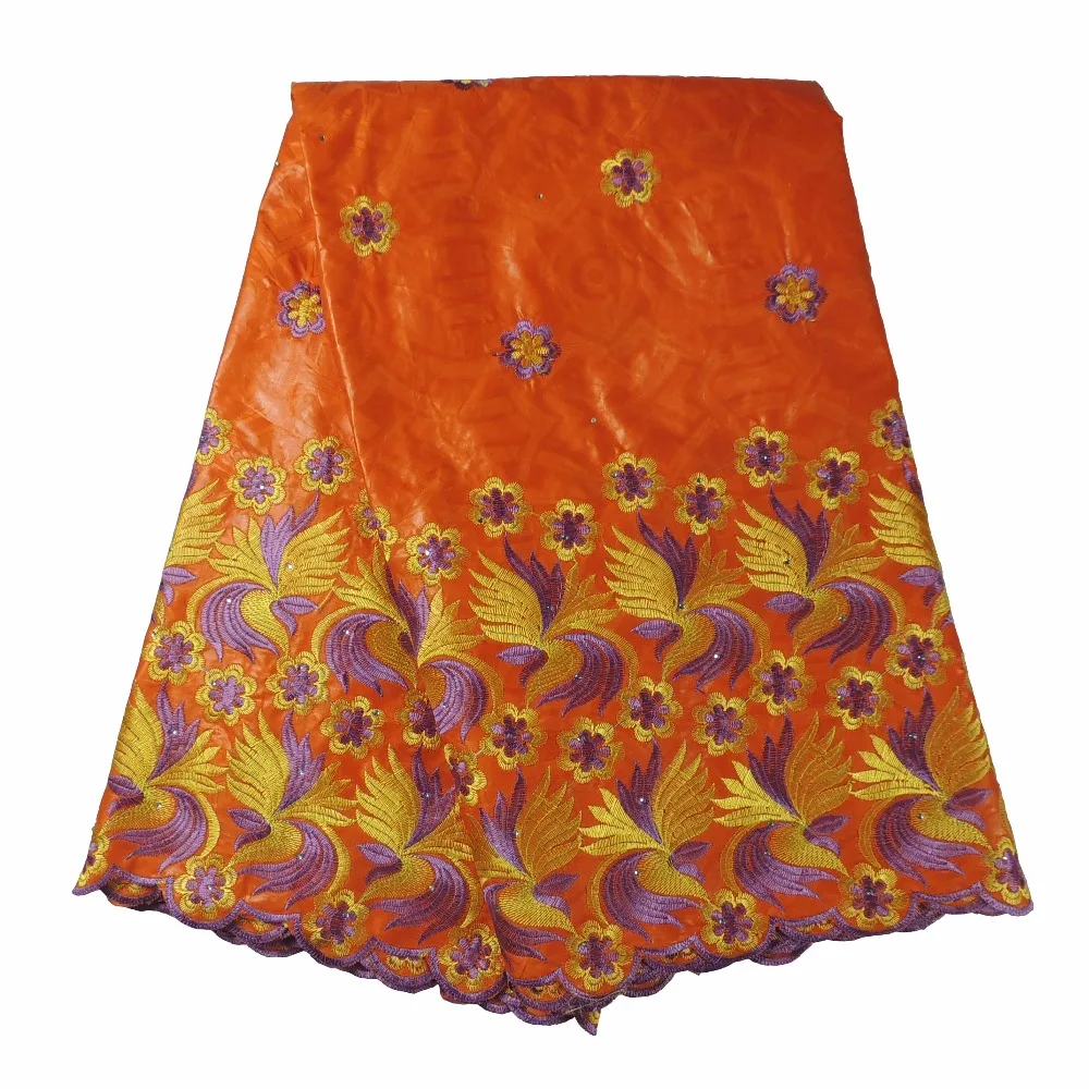 (5 Ярдов/серия) Последние перечисленных Красочные печати Африканских Жаккардовые