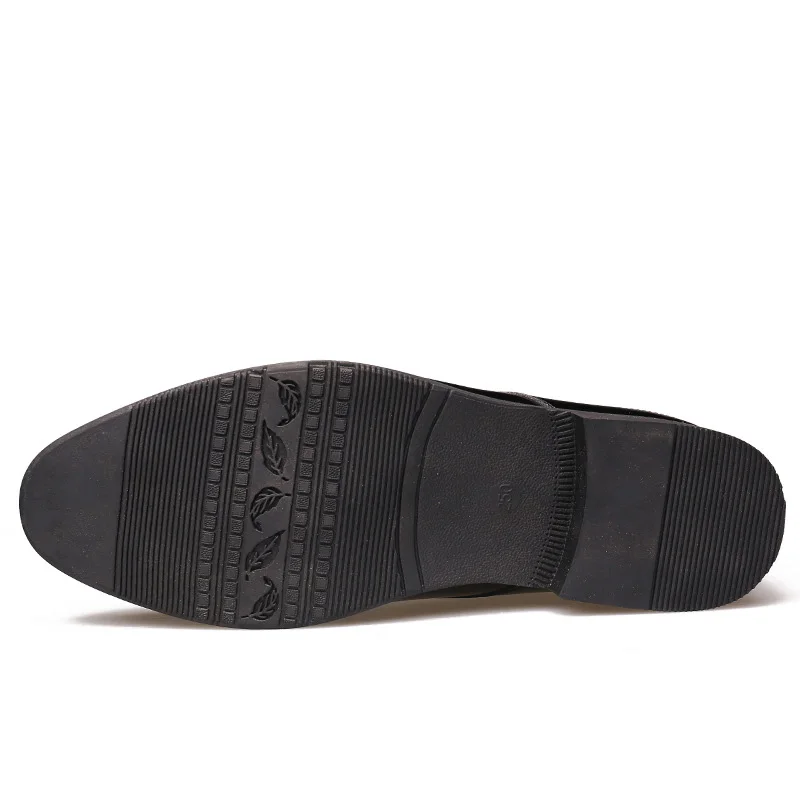 COSIDRAM/Мужская официальная обувь с острым носком Новинка 2018 года модельные туфли в