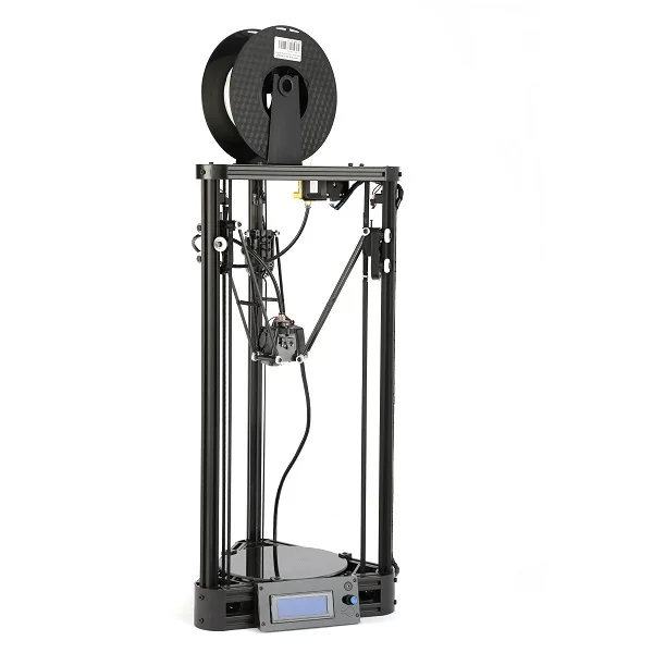 TDSW маг 3d принтер высокого разрешения Полностью Собранный мини настольный Delta DIY 3D металлический принтер - Цвет: Pulley version