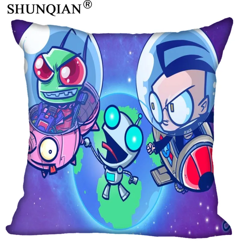 DIY Наволочки Invader Zim персонализированные наволочки на заказ индивидуальные