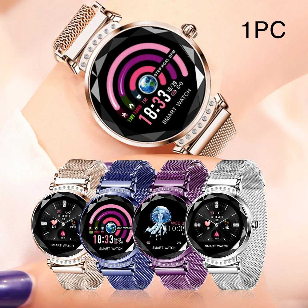 Для женщин Смарт часы водостойкий Многофункциональный фитнес трекер сердечного