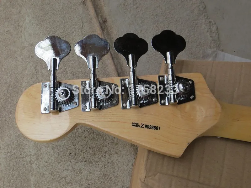 . Free Shipping hot New Arrival Custom Guitar JAZZ Bass 4 Strings natural Wood Electric | Спорт и развлечения