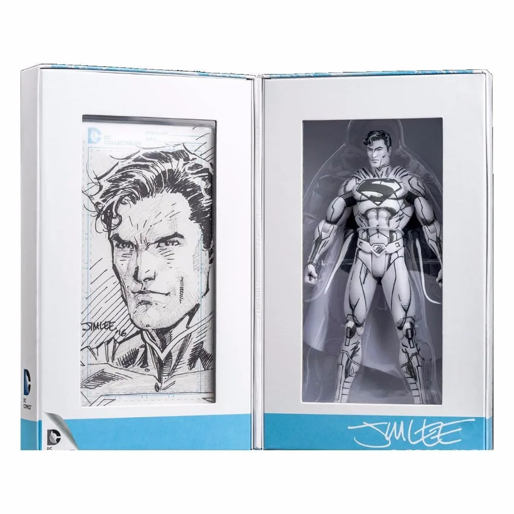 

Hot Sale Limited Edition Jim Lee Sketch Blueline Classic Super Hero Action Figure