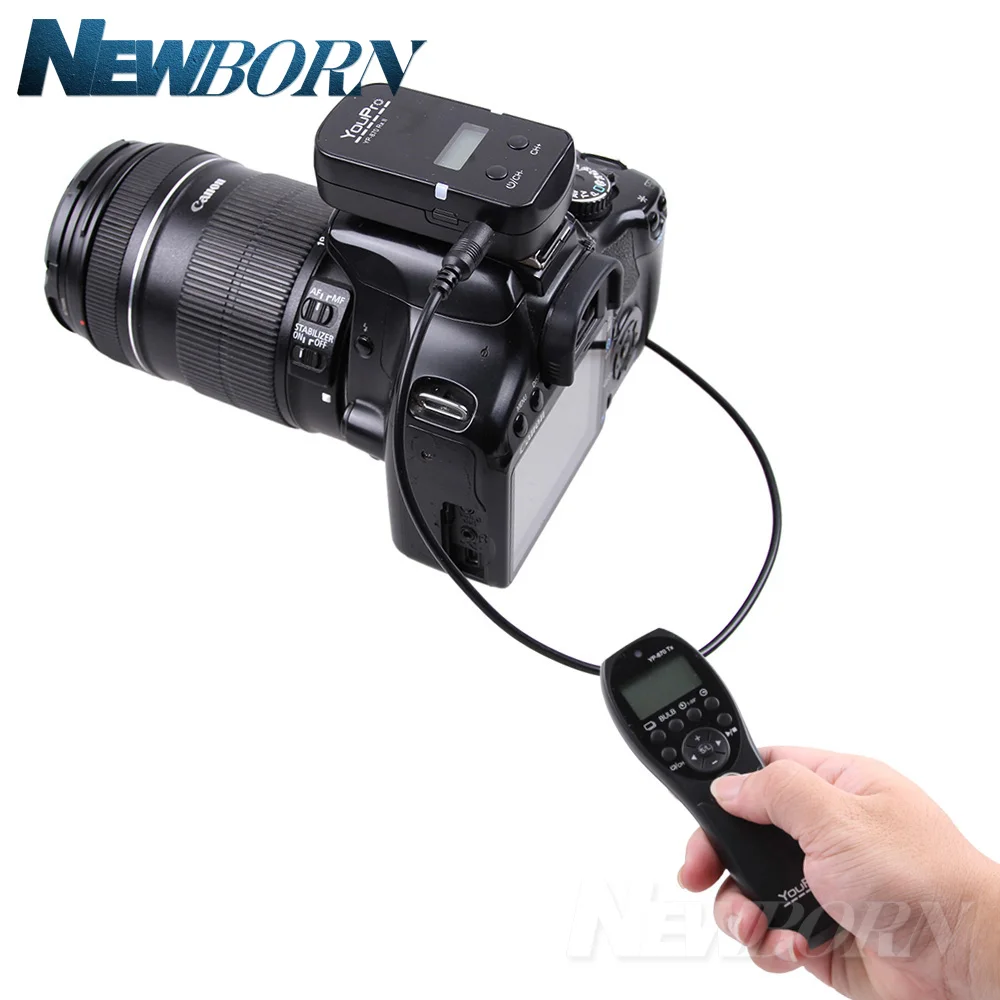 Беспроводной пульт дистанционного управления затвора YouPro YP-870II N3 для Canon EOS 50D 40D 30D