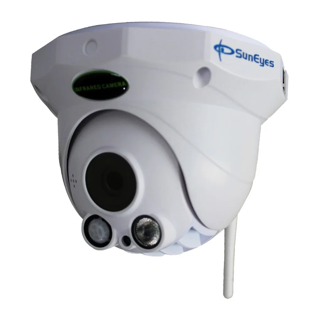 Suneyes SP-P702WR 720 P HD Wrieless купол IP камеры видеонаблюдения пир обнаружения со встроенным