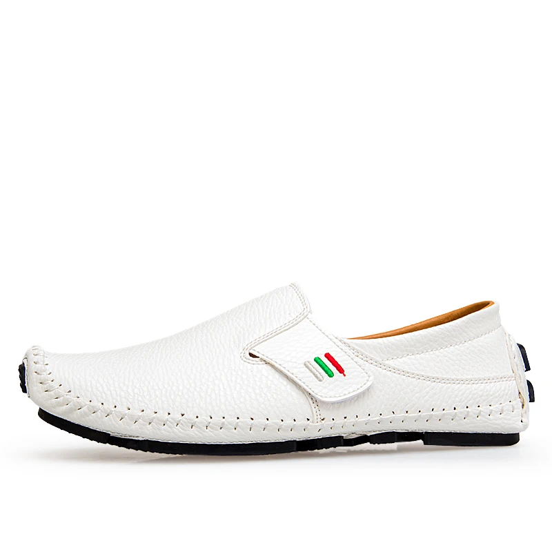 New Big Size45 Men Peas Shoes Boats Slip on Pu Leather 3color Loafers Casual Walking Comfy Breathable | Обувь