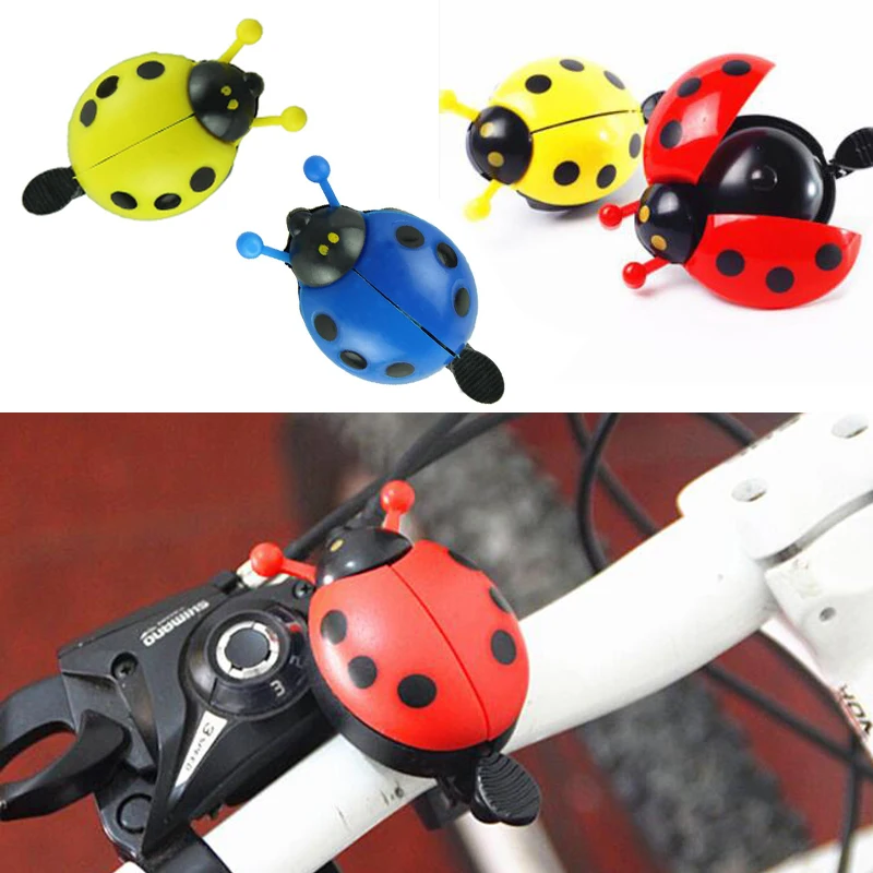 Забавный Мини мультфильм божья коровка кольцо колокольчик Велоспорт велосипед