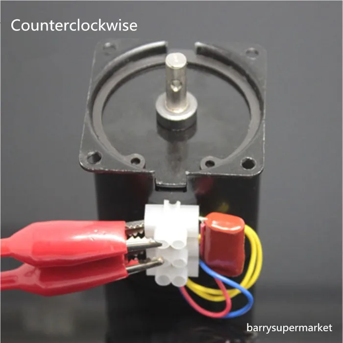 Мотор редуктор с синхронным Мотором для швейной машины мотор 60KTYZ 2 сторонний CW CCW