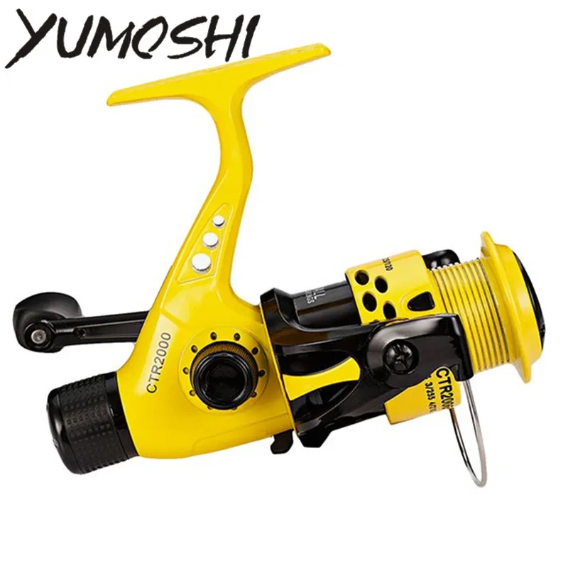 YUMOSHI CTR2000 7000 12BB 5 5: 1 Рыболовная катушка складной рычаг легкий СЗАДИ ПЕРЕТАЩИТЕ