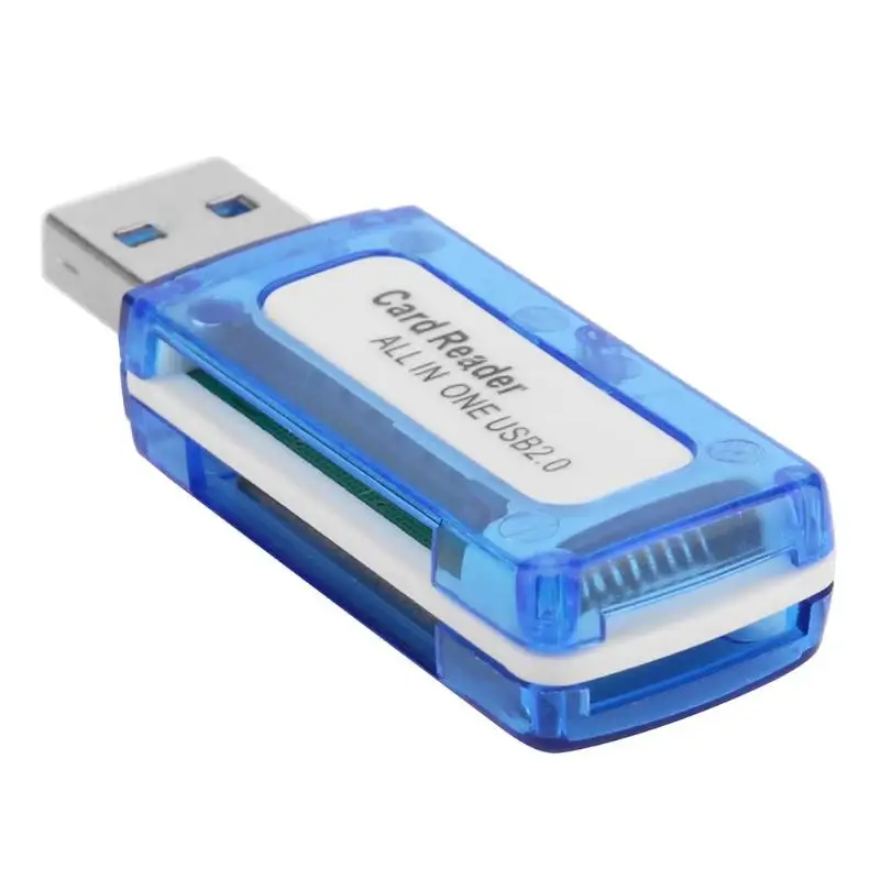 Портативный кардридер 4 в 1 мультикардридер USB 2 0 все одном для Micro SD TF MS M2 горячая