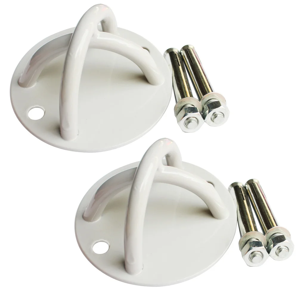 2X-Concrete-Bolts Настенный потолочный кронштейн XMount для тренажерного зала, домашние подвесные ремни X крепления, якорь для колец, фитнес-тренировка, Йога, качели, битва - Цвет: 2X-Concrete-Bolts