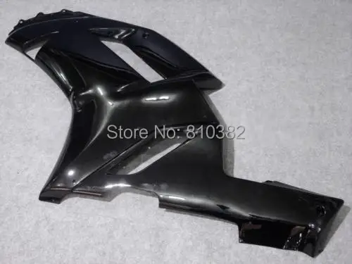 Мотоцикл обтекатель комплект для KAWASAKI Ninja ZX6R 07 08 636 2007 2008 Полный глянец Черный ABS