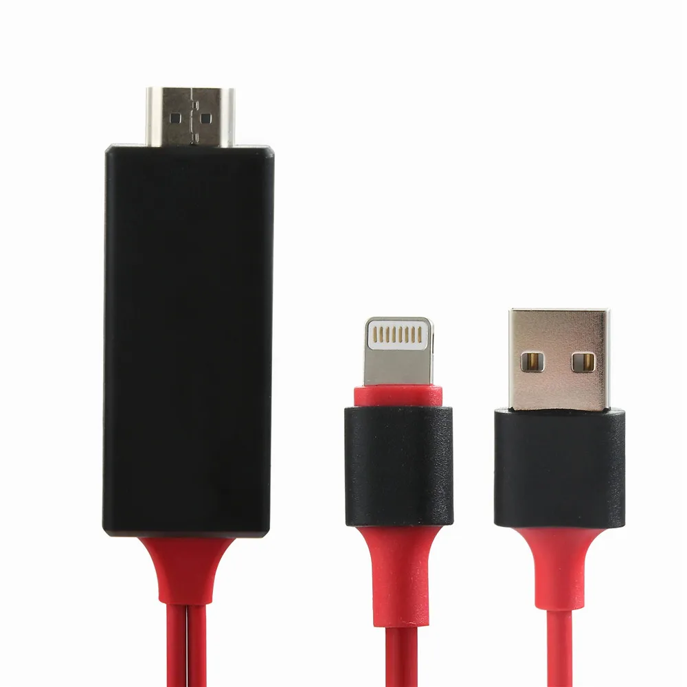 Для Lightning Hdmi 1080P HDTV TV цифровой av адаптер шнур для iPad Pin USB HDMI кабель умный конвертер