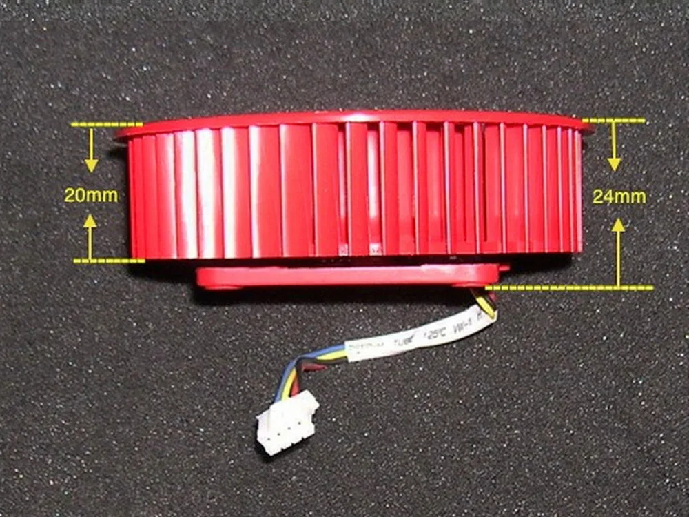 FD9238H12S 75 мм Замена кулера для видеокарты 37 12 В 0.8A 4 провода 4Pin ATI Radeon HD4870 HD4890 HD6850