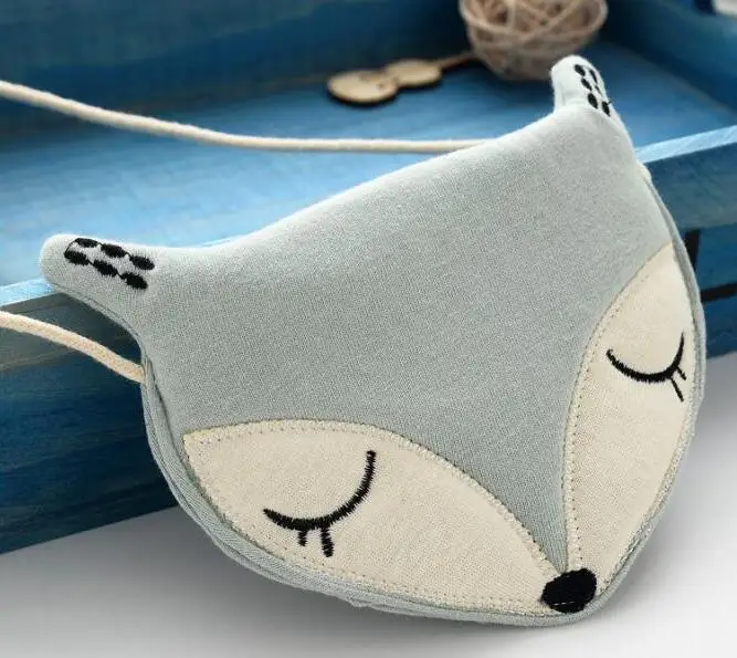 new Lovely Children one shoulder bag coin purse cute fox girls messenger baby accessories an ideal gift | Багаж и сумки