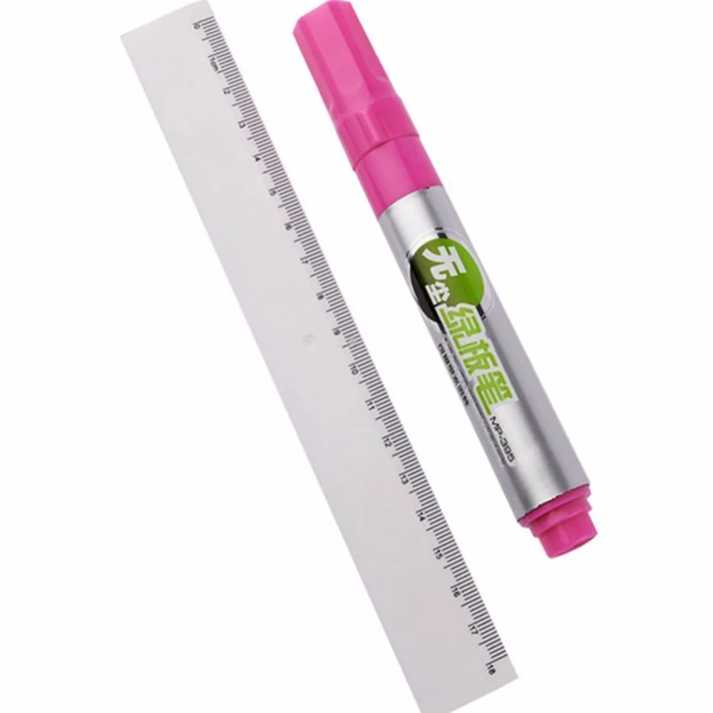 10 шт./коркор. белый и розовый Жидкий Мел с круглым наконечником для школьных