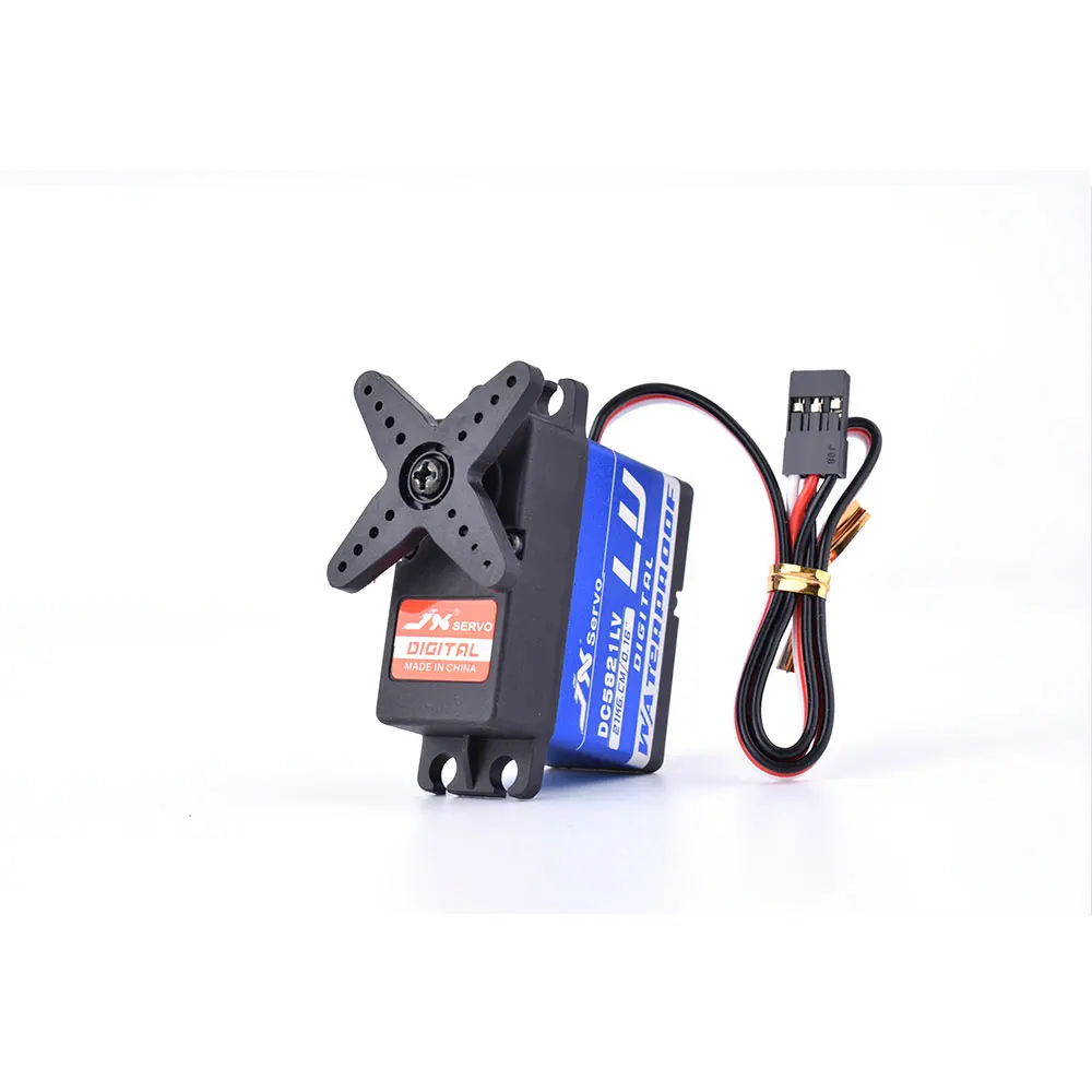 JX DC5821LV Servo 21 кг Водонепроницаемый Core металлический Шестерни для 1/8 1/10 Масштаб RC