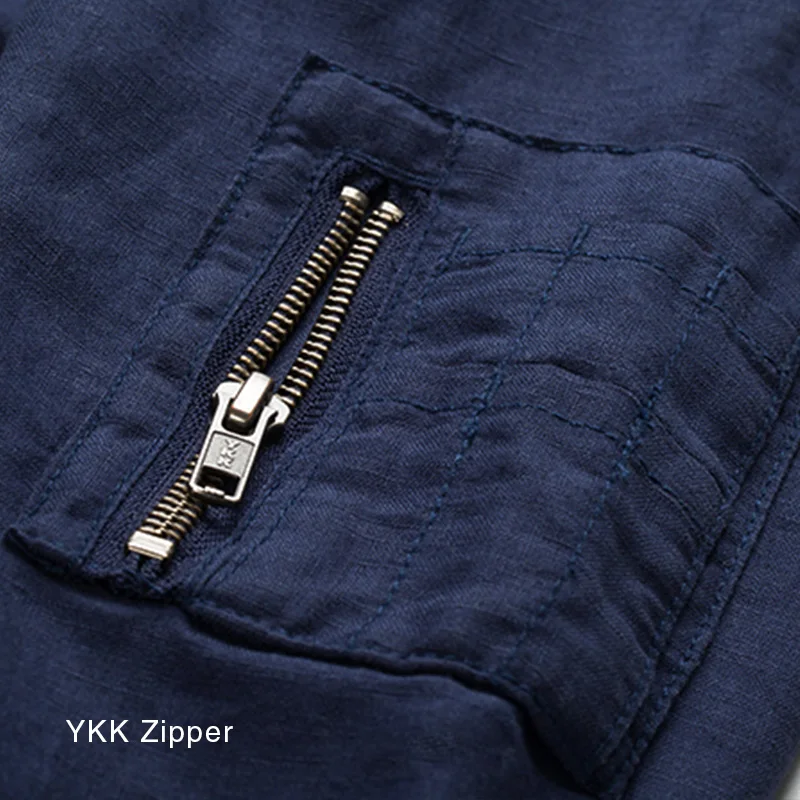 Мужская бейсбольная куртка Markless темно-синяя приталенная в стиле бейсбола модель