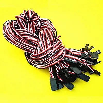 Совершенно новый 30x100 см RC модель серводвигателя удлинитель 26awg провод кабель |
