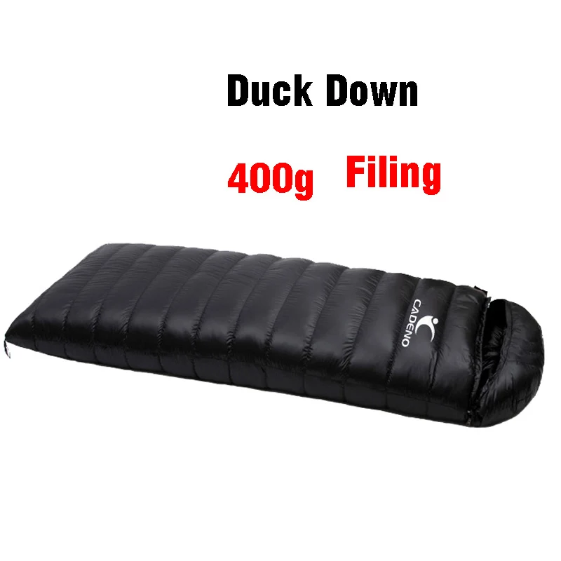 

Sleeping Bag Outdoor Adult Breathable Ultra-light Envelope Duck Down Goose down 400g Filling Sleep bag
