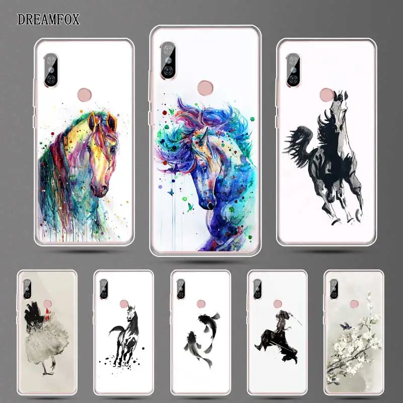 DREAMFOX N068 чернила декоративными рисунками из силикона и мягкого ТПУ силиконовый