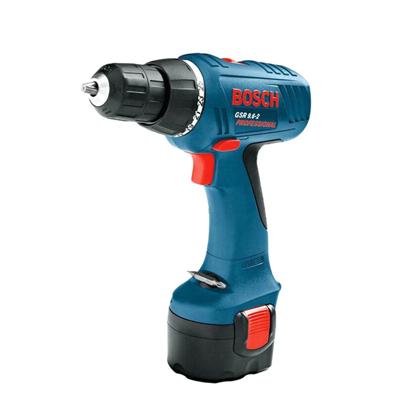 Аккумуляторная отвертка Bosch никелевый хром электрическая ручная дрель для