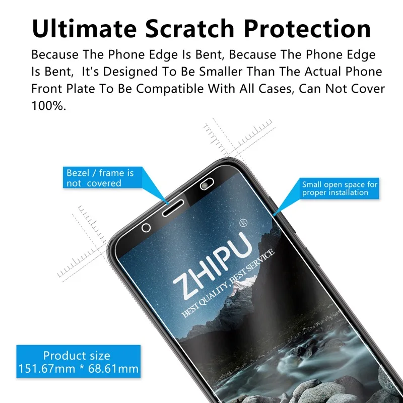 2.5D 0,26 мм 9H Премиум Закаленное стекло для htc U12 Life защита экрана закаленное защитное стекло для htc U12 Life 6,0