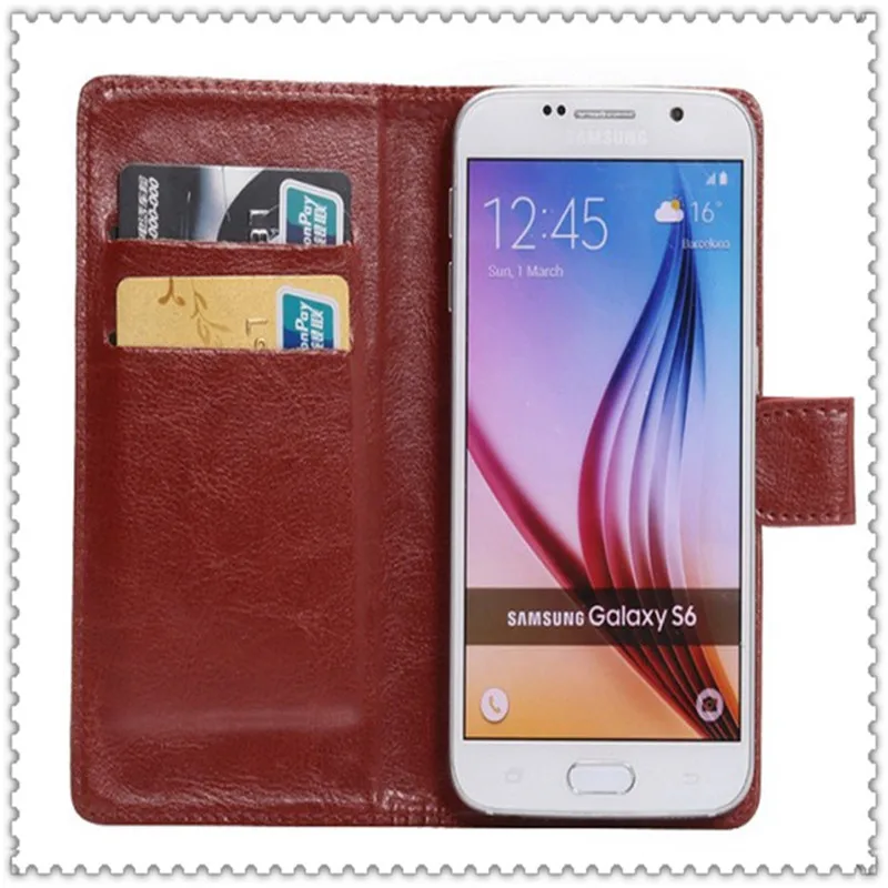 2016 Горячей Продажи ИСКУССТВЕННАЯ Кожа Защита Телефон Случае С 5 Цветов И Карты