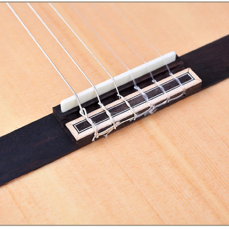 Топ твердая ель Cutaway Классическая гитара акустическая электрическая нейлоновая