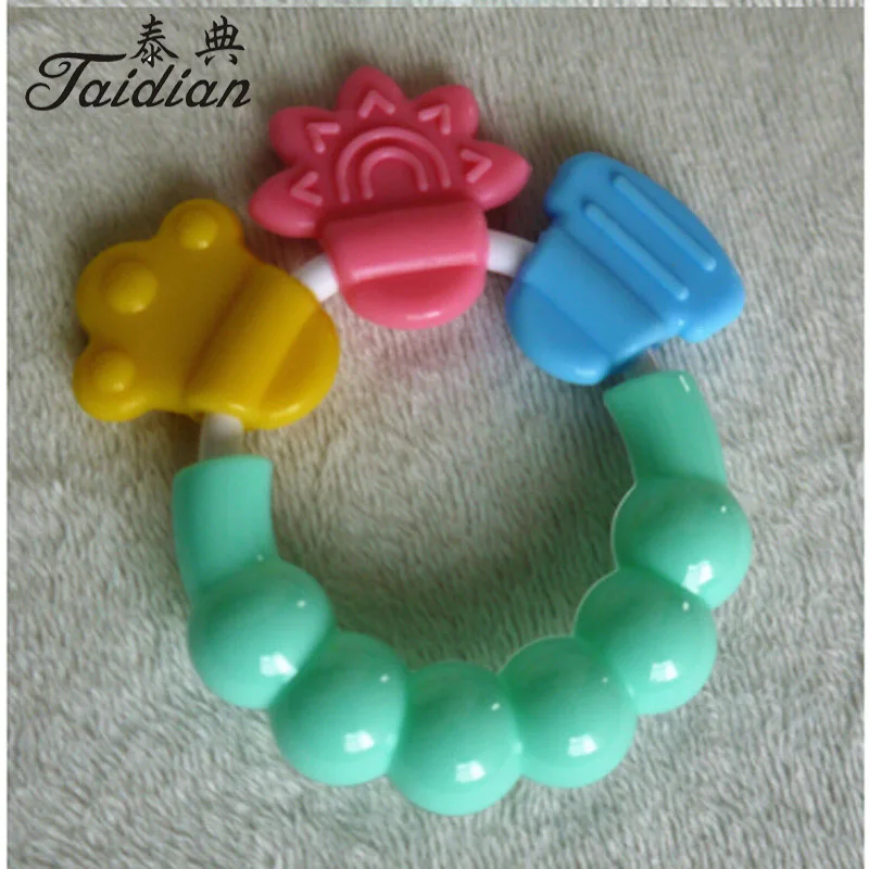 Baby Teether Silicone Teethers Teething Ring For Tooth Chewing Training Toddler 85*106mm | Украшения и аксессуары