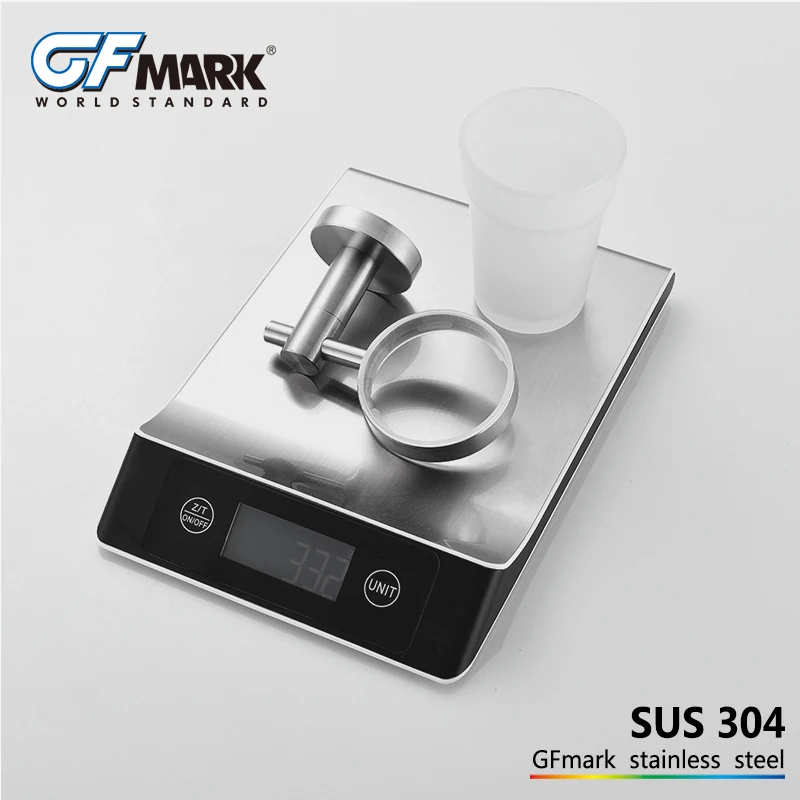 Держатель стакана GFmark SUS304 из нержавеющей стали аксессуары для ванной комнаты