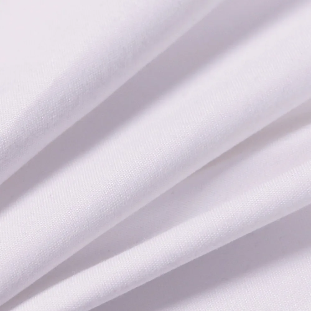 BeddingOutlet чехол для подушки с розовым фламинго простой очаровательный из белого