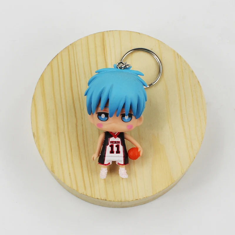 9 шт./лот Мультфильм Аниме Kuroko's Баскетбол Kuroko no Basuke ПВХ фигурка брелок игрушки