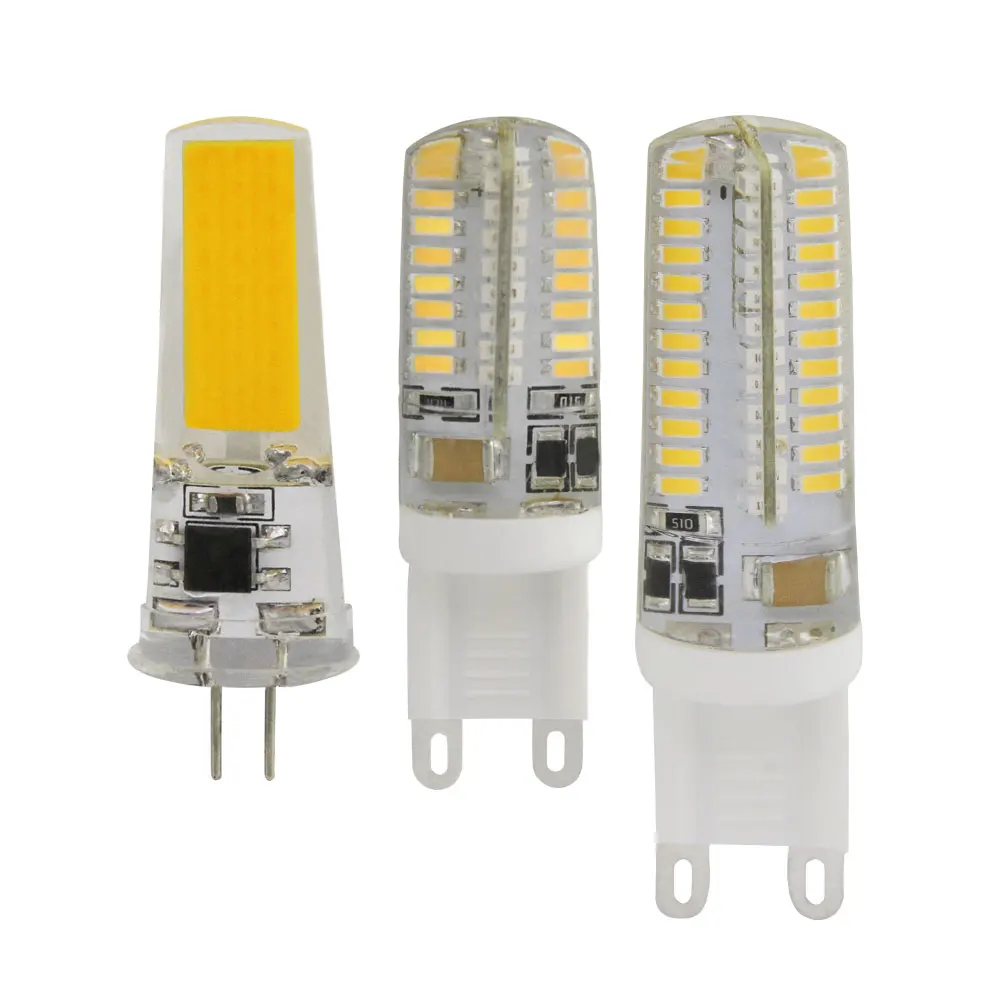 LED G4 COB G9 Lampadina AC 220 V 5 W 9 SMD Luci di Illuminazione sostituire Alogena Faretto lampadario Decorative lamps | Освещение
