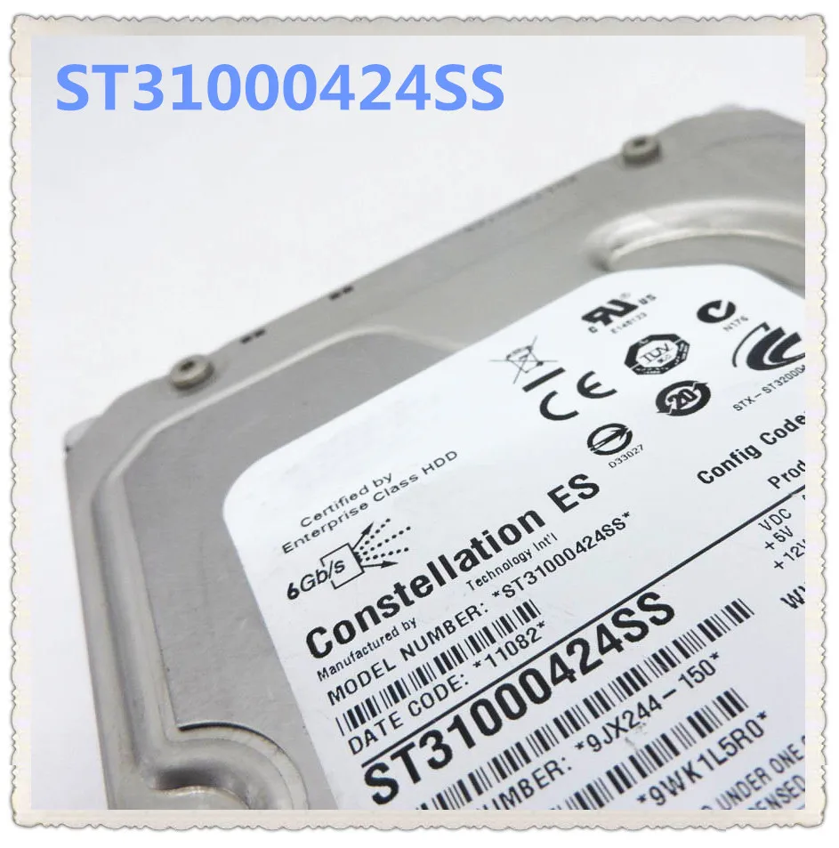 ST31000424SS 1T 7,2 K 3,5 дюйма 6 ГБ SAS U738K гарантирует Новое поступление в оригинальной коробке. Обещал отправить в течение 24 часов