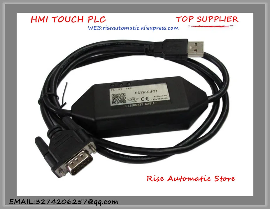 CS1W-CIF31 USB-CIF31 ПЛК кабель программирования USB к RS232 конвертации поддержка Win7 Win8 USB/CIF31
