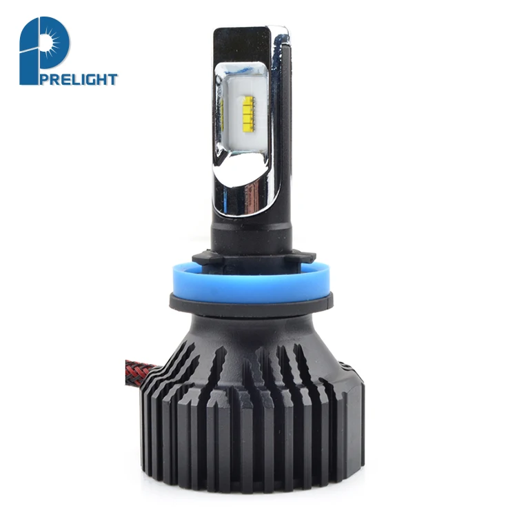 PRELIGHT T8-H11 60 Вт 8000lm 6500K ZES чипы супер светодиодный лампы для фар авто светодиодные