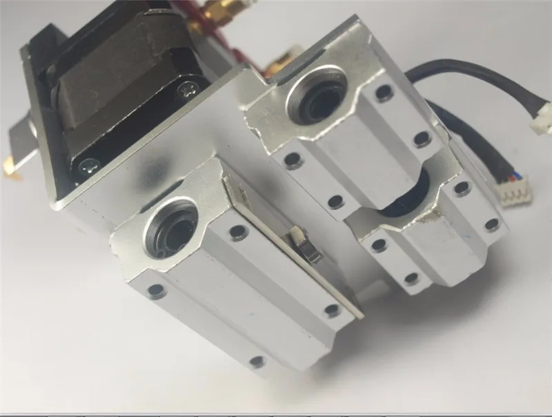 1 75 мм Reprap 3D принтер металлический двойной экструдер каретка полный комплект