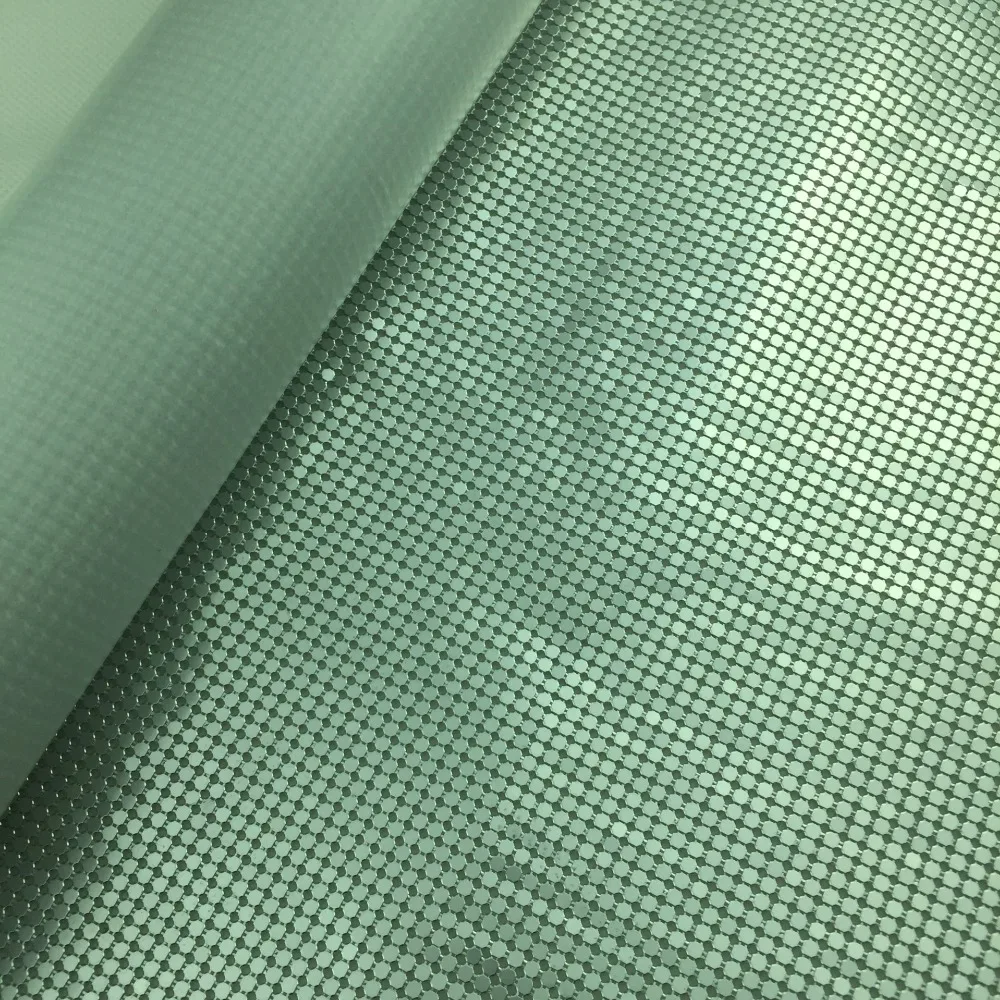 45*150 см Золотой металлический сетчатый материал металлическая блестящая