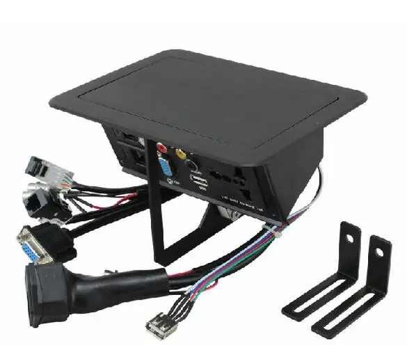 2019 настольная розетка для видеосистемы устанавливаемая на стол/комплект