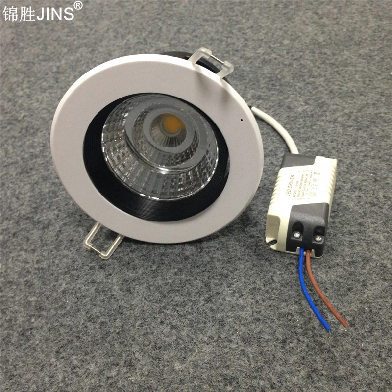 Потолочная лампа COB Foco светодиодная с регулируемым углом материал огнестойкий|3w