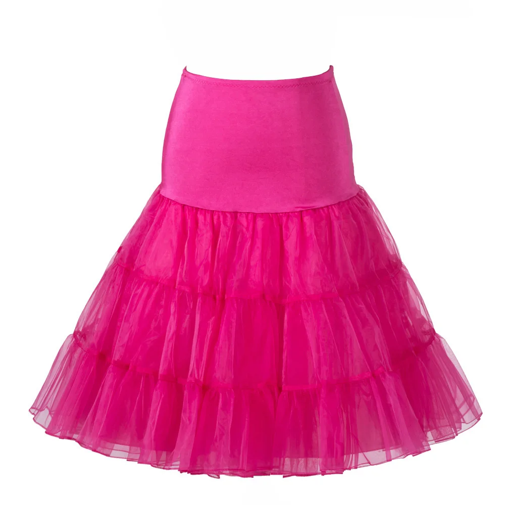 Юбки Silps свинг Рокабилли пушистый Underskirt Петтикота Кринолайн для Свадьбы Люкс