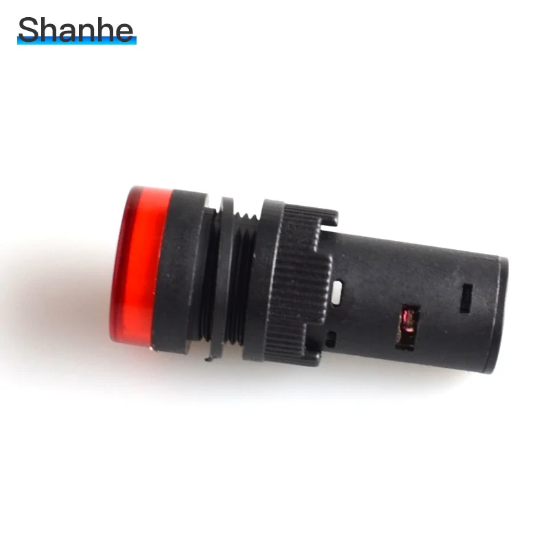 6 3 в 12 В 24 110 220 16 мм светодиодный индикатор сигнальной светильник|led indicator lights 24v|24v
